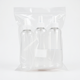 Durable 3-Piece Plastic Spray Bottle Set - Premium Quality