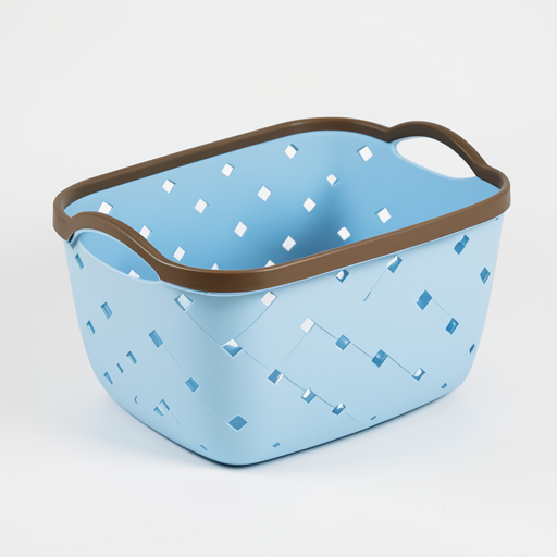 Durable Plaid Storage Basket - Premium Quality, Best Price