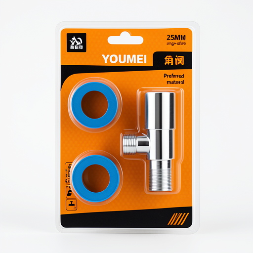 Premium A-9683 Angle Valve Set - 3-Piece Double Bubble Design