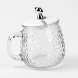 Iceberg Hammer Pattern Cup & Spoon Set | Premium Quality