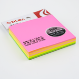 Premium Sticky Notes 76x76mm 100 Sheets 3-Pack - High Adhesive