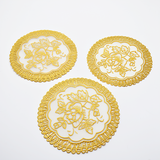 Round Drink Coaster Set - Premium Quality, Best Price (002)
