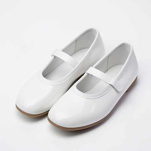 FR Premium White Ballet Shoes - Durable, Everyday Use