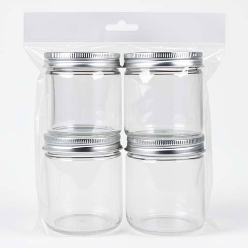 250ml Premium Jar with White Cap - Durable & Best Price