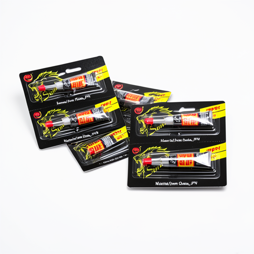 Premium Super Glue 6-Pack - Strong Adhesive for All Surfaces