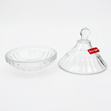 Set of 2 Green Apple Sugar Glass Bowls - TG1078-5B Premium