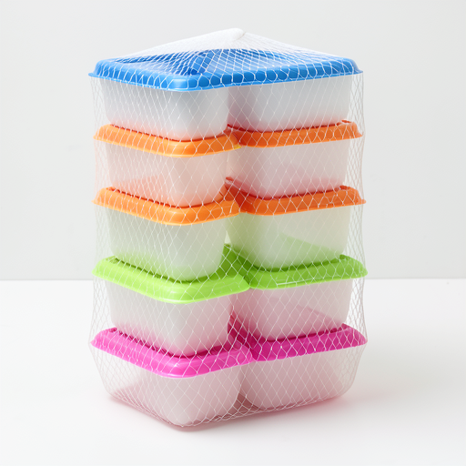 12pc Premium Plastic Storage Box Set - Durable & Affordable