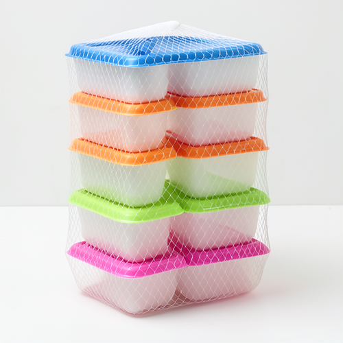 FR 12pc Premium Plastic Storage Box Set - Durable & Affordable