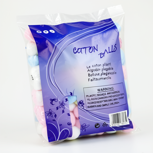 FR Premium Quality Colorful Cotton Balls - Durable & Affordable Personal Care