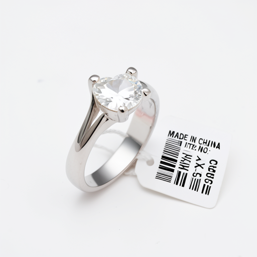 Silver-Coated Stone Fashion Ring | Elegant, Durable XY-03