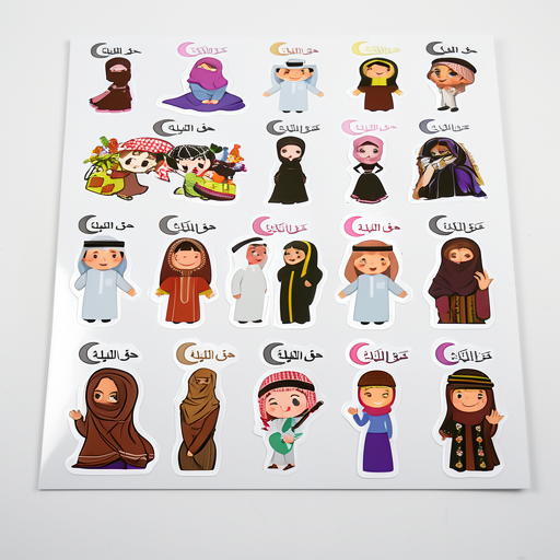 Premium Islamic Sticker SCT-ST1206 - Durable & Affordable