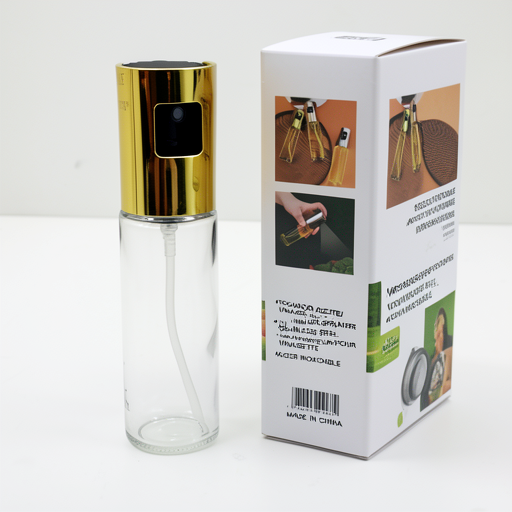 Durable 300ml Elegant Oil Spray Bottle - Premium Quality