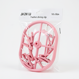 JIA ZHI LU 10pcs Fashion Drying Clips - Premium Quality, Best Price