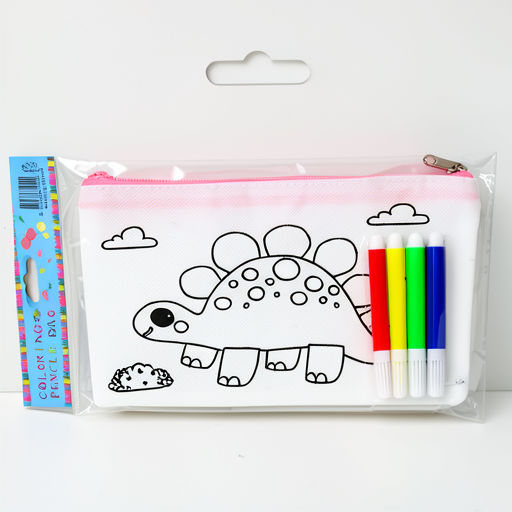 Stylish Graffiti Pencil Case with 4 Pens – Durable & Unique Design
