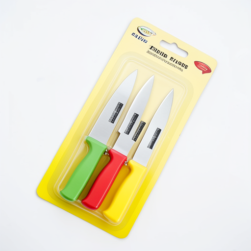 Premium 3-Piece Durable Stainless Steel Fruit Knives Set