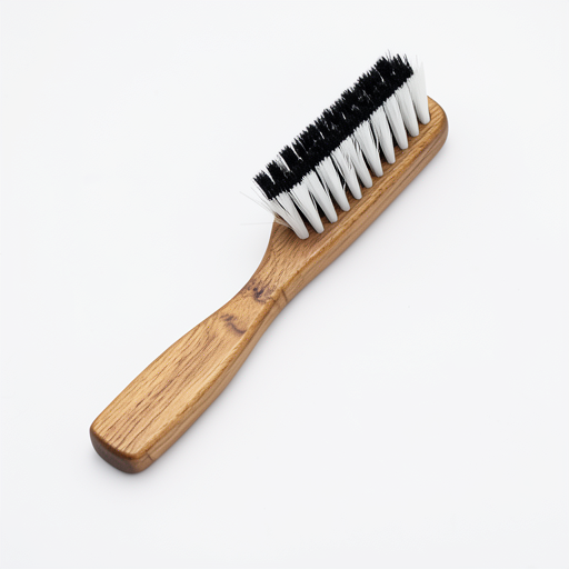 NERABI Premium Wooden Handle Brush - Durable & Reliable