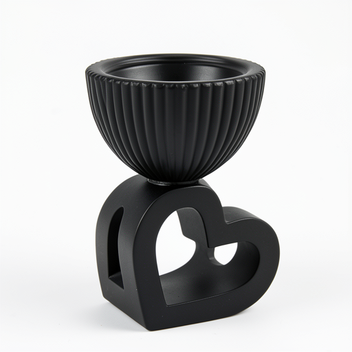 Premium Black Love Bakhoor Stand | Durable & Stylish Design