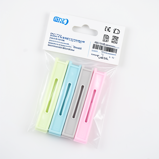 FR Premium Durable Poly Bag Sealing Clip - Long-Lasting & Reliable