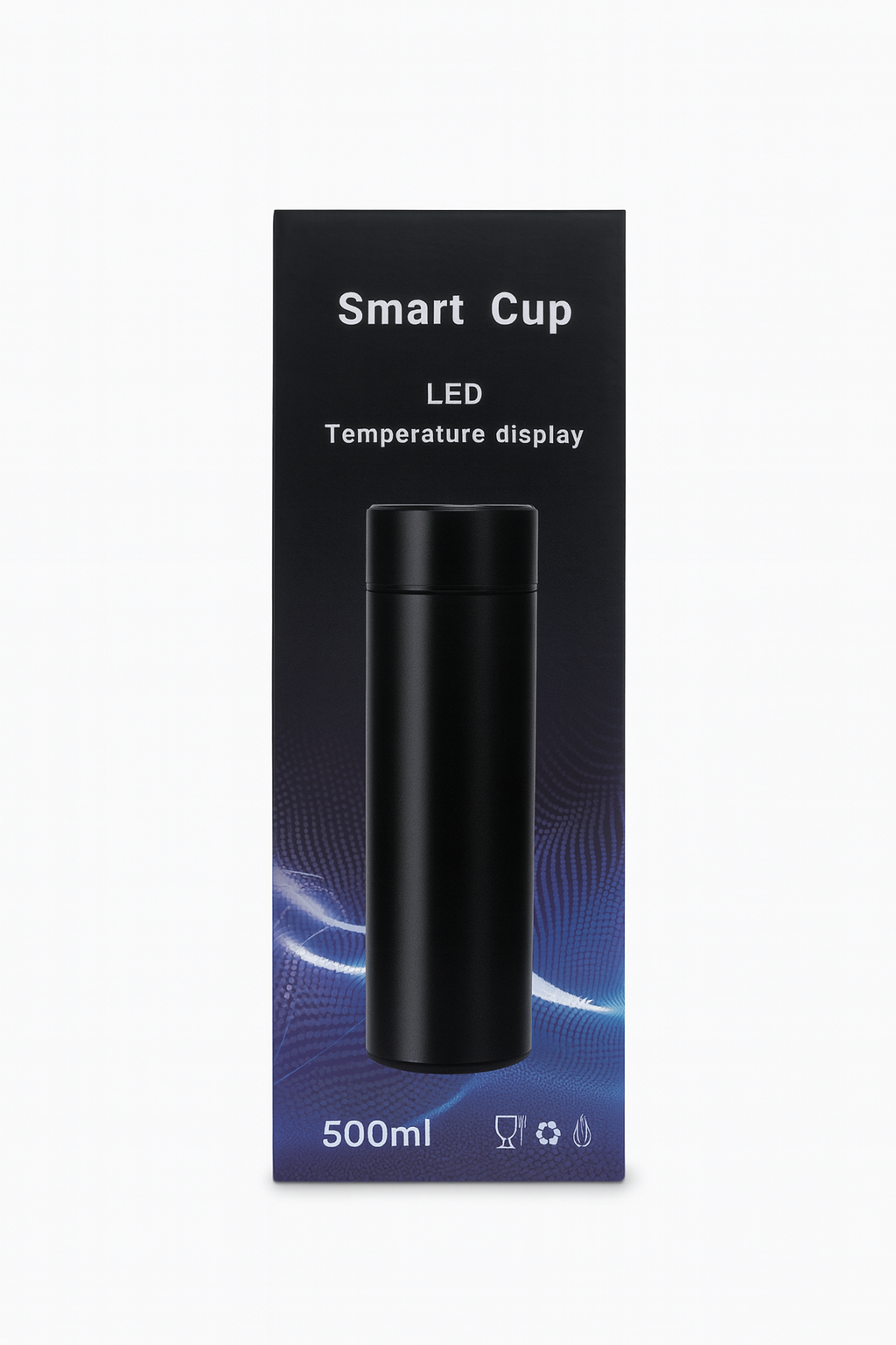 500ml Smart LED Temperature Display Bottle | Durable & Premium