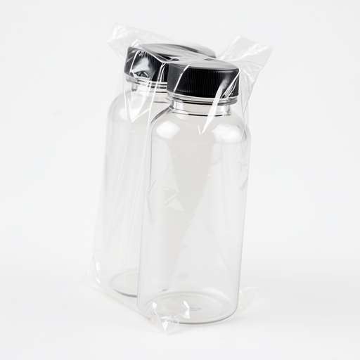 3-Pack 330ml Transparent Bottles | Durable & Premium Quality