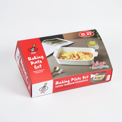 Premium Bakins Plate 32x32cm - Versatile, Durable Baking Dish