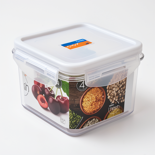 Durable Transparent Food Storage Box - Small, Premium Quality