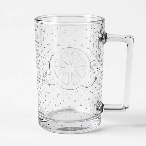 Premium 2x375ml Green Apple Juice Glass Set - Durable & Reliable