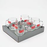 Premium Green Apple Deli Tea Glass Set - 5x160ml CF045