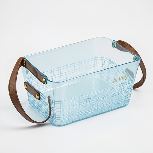 Durable Transparent Storage Basket | Premium Quality, Best Price