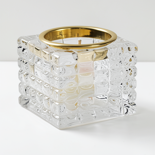 Premium Small Glass Vase Bakhoor Stand 34782-P - Durable Quality
