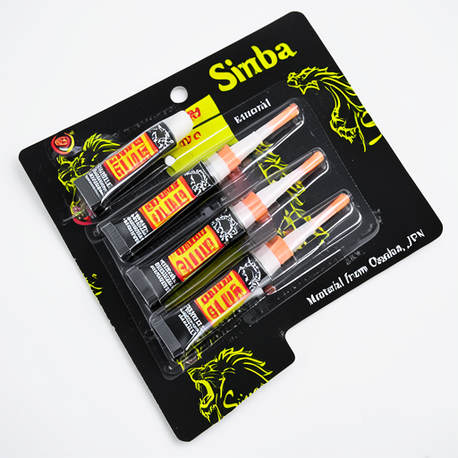 Premium Super Glue 6-Pack - Strong Adhesive for All Surfaces