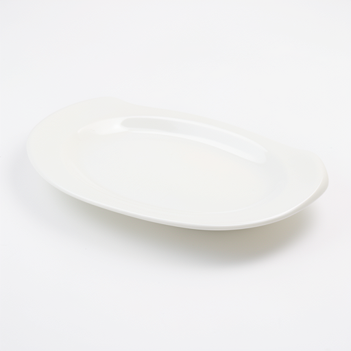 FR Durable White Oval Serving Dish - (15*25cm) | Premium Quality