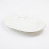 FR Durable White Oval Serving Dish - (15*25cm) | Premium Quality