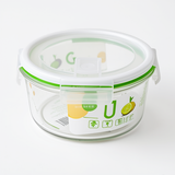 Durable Round Glass Food Storage Container - Premium Quality