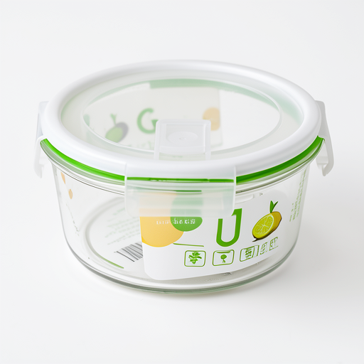 Durable Round Glass Food Storage Container - Premium Quality