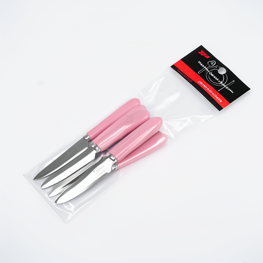 Set of 6 Premium Colored Ceramic Fruit Knives - Durable & Reliable