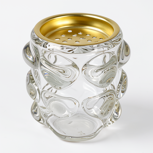 Premium Bubbles Glass Bakhoor Stand - Durable & Affordable