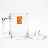 Premium 350ML Toroidal Square Tea Cup - Deli TDZ401