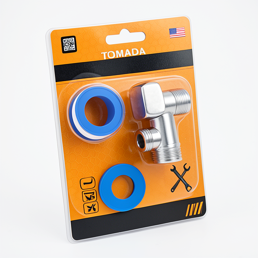 Premium A-9683 Angle Valve Set - 3-Piece Double Bubble Design