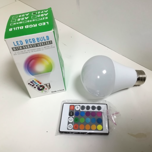 Premium RGBW LED Bulb A70 with Remote Control