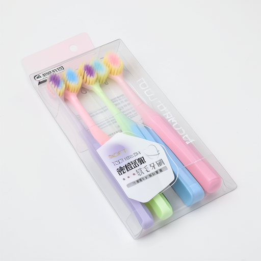Premium Soft Toothbrushes 5-Pack Y259 - Durable & Elegant