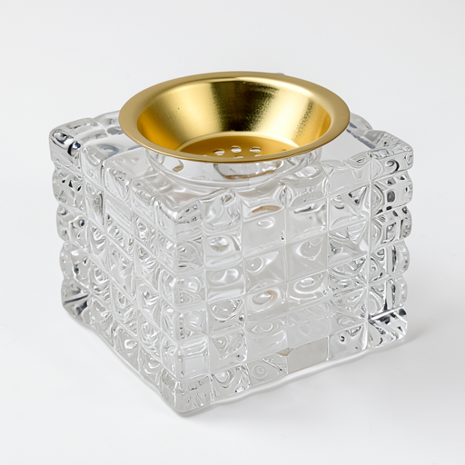 Premium Small Glass Vase Bakhoor Stand 34782-P - Durable Quality