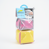 Premium Double-Sided Steel Wire Dishcloth 25x25cm - 3 Pack