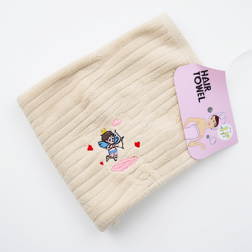 FR Ultra-Absorbent Coral Fleece Hair Drying Cap - Fast Dry, Premium Quality