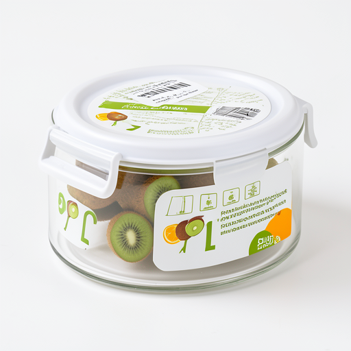 Durable Round Glass Food Storage Container - Premium Quality