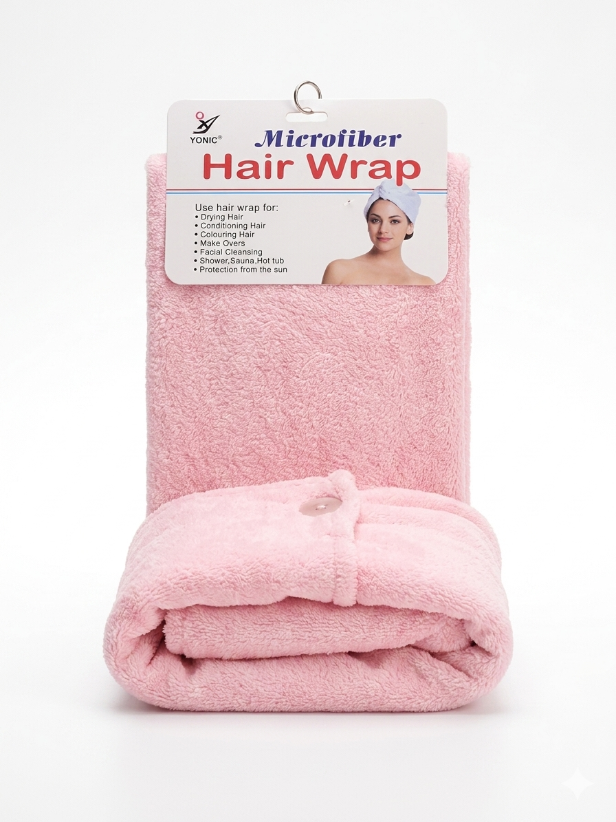 Stylish Hair Wrap-03 - NC-83519 (Light Pink) Premium Quality | Durable & Affordable