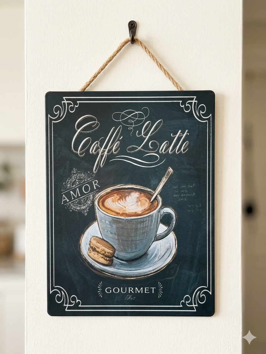 FR Premium Coffee House Wall Hanging Decor - 061 - Durable & Stylish