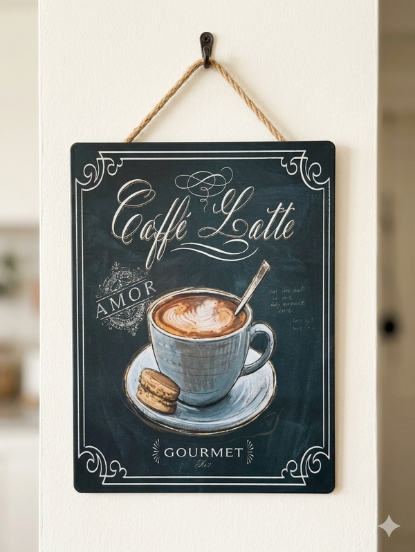 FR Premium Coffee House Wall Hanging Decor - 061 - Durable & Stylish