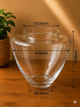 Wide-Shouldered Flower Vase TX-D - 20cm×36cm×16cm