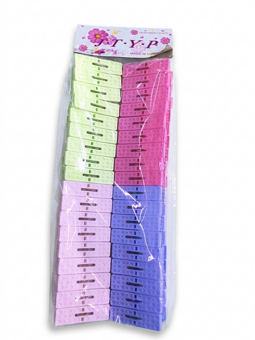 Premium Durable Plastic Clip- Hanger-Set - NA-76483-P(36pcs) Stylish & Versatile Design